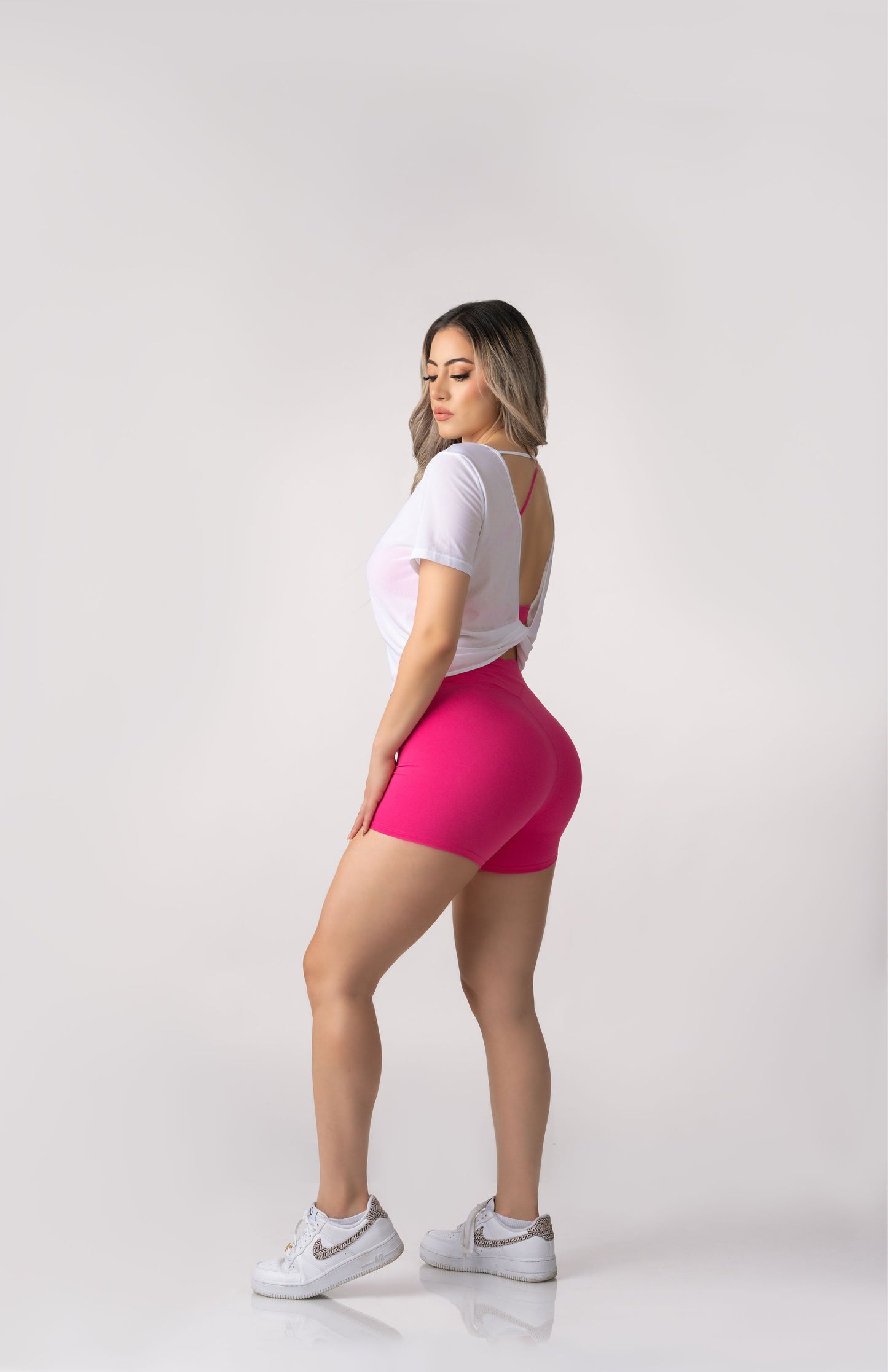 Backless Mesh T-shirt