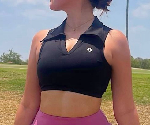 Golf Babe Top+Sports Bra