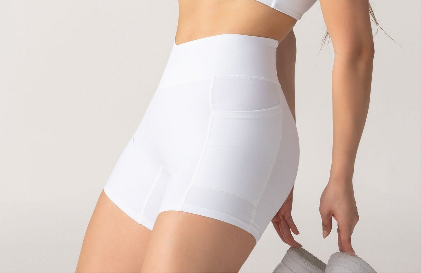 Pure Chic Pockets Bum Shorts
