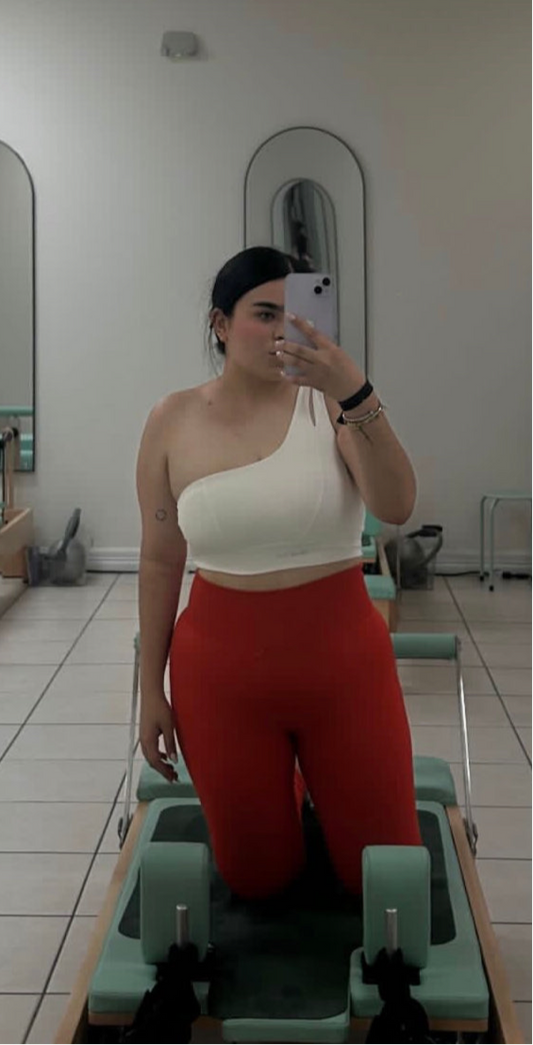 Sexy Shoulder Sports Bra