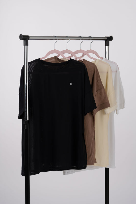 Ever-last Oversized Mesh T-Shirt